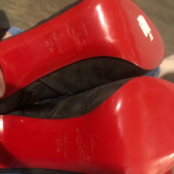 Christian Louboutin Peep Toe Heels - Picture 1 of 5